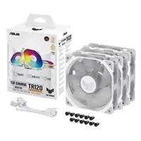ASUS ventilátor TUF GAMING TR120 ARGB Reverse, 3x120mm, bílá