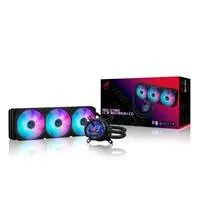 ASUS vodní chladič CPU AIO ROG STRIX LC III 360 ARGB LCD WHITE, 3x120mm, LCD Displej, LGA1700, AM5, bílá