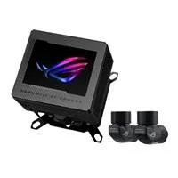 ASUS vodní blok CPU ROG RYUJIN III WB, 3.5" LCD displej, černá
