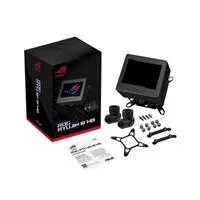ASUS vodní blok CPU ROG RYUJIN III WB, 3.5" LCD displej, černá