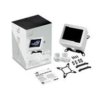ASUS vodní blok CPU ROG RYUJIN III WB, 3.5" LCD displej, bílá
