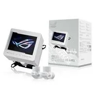 ASUS vodní blok CPU ROG RYUJIN III WB, 3.5" LCD displej, bílá