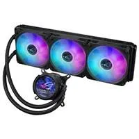 ASUS vodní chladič CPU AIO ROG STRIX LC III 360 ARGB LCD WHITE, 3x120mm, LCD Displej, LGA1700, AM5, bílá