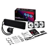 ASUS vodní chladič CPU AIO ROG STRIX LC III 360 ARGB LCD WHITE, 3x120mm, LCD Displej, LGA1700, AM5, bílá