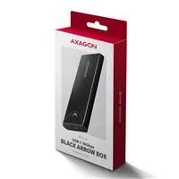 AXAGON EEM2-UB2, USB-C 10Gbps - M.2 NVMe SSD ARROW box, čierny