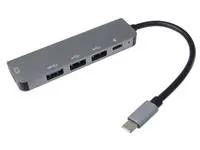PremiumCord Adaptér USB-C na HDMI + USB3.0 + 2x USB2.0 + PD(power delivery)