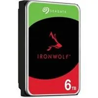 SEAGATE HDD 6TB IRONWOLF (NAS), 3.5", SATAIII, 5400 RPM, Cache 256MB, CMR