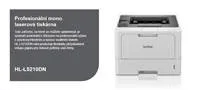 BROTHER tiskárna laserová mono HL-L5210DN - A4 48ppm 1200x1200 256MB 250list LAN USB DUPLEX