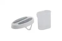 Orava Steameasy W ruční napařovač oděvů, 1200 W, 100 ml, 55 °C, bílá
