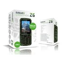 EVOLVEO StrongPhone Z6, vodotěsný odolný Dual SIM telefon, lovecká kamufláž