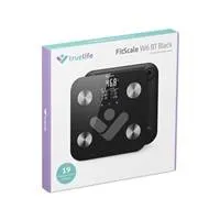 TrueLife FitScale W6 BT - Bioelektrická impedanční bluetooth váha - černá