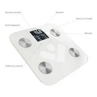 TrueLife FitShape S6 BT - Bioelektrická impedanční bluetooth váha - bílá