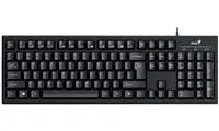 Genius KM-100SE COPILOT, sada klávesnice s optickou myší, CZ/SK, drátová (USB), černá