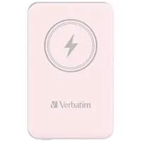 VERBATIM Powerbanka Charge 'n' Go, Magnetická, 5000 mAh, USB-C, Růžová