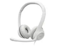 Logitech H390 USB stereo headset white 981-001286