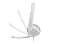 Logitech H390 USB stereo headset white 981-001286