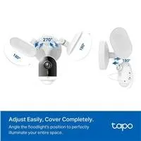 TP-Link Tapo C720 venkovní kamera s reflektory (4MP, 2K QHD, 1440p, IR 30m, WiFi, microSDcard, IP65)