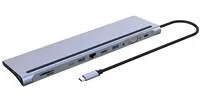 PremiumCord MST Dokovací stanice USB-C Full Size vhodná pod notebook