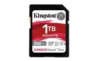 Kingston SDXC karta 1TB Canvas React Plus, UHS-II, U3, V60, R:280/W:150MB/s