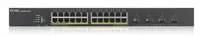 Zyxel XGS1935-28HP, 28 Port Lite-L3 Smart Managed PoE Switch, 24x Gigabit PoE and 4x 10G SFP+, hybrid mode