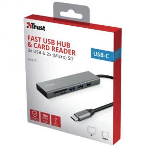 Rozbočovač HALYX Fast USB-C TRUST