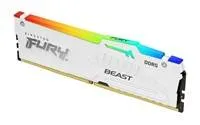 KINGSTON DIMM DDR5 32GB 6000MT/s CL30 Non-ECC FURY Beast RGB EXPO, Bílá