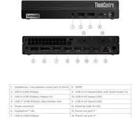 LENOVO PC ThinkCentre M75q Gen 5 - AMD Ryzen™ 3 8300GE,8GB,256SSD,HDMI,DP,AMD Radeon™ 740M,W11P,3Y Onsite