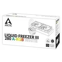 ARCTIC Vodní chladič Liquid Freezer III 280 ARGB, 2x140mm, AM5, LGA1851, bílá
