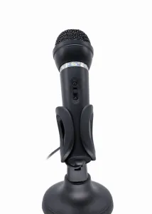 Stolný mikrofón GEMBIRD MIC-D-04, HQ, čierny