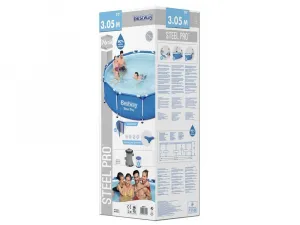 Bazén Bestway® Steel Pro™, 56679, pumpa, 3,05x0,76 m