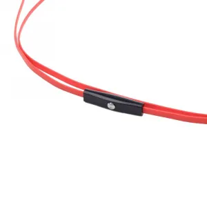 Sluchátka GEMBIRD MHS-EP-OPO pro MP3, plochý kabel, s mikrofonem