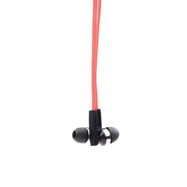 Sluchátka GEMBIRD MHS-EP-OPO pro MP3, plochý kabel, s mikrofonem