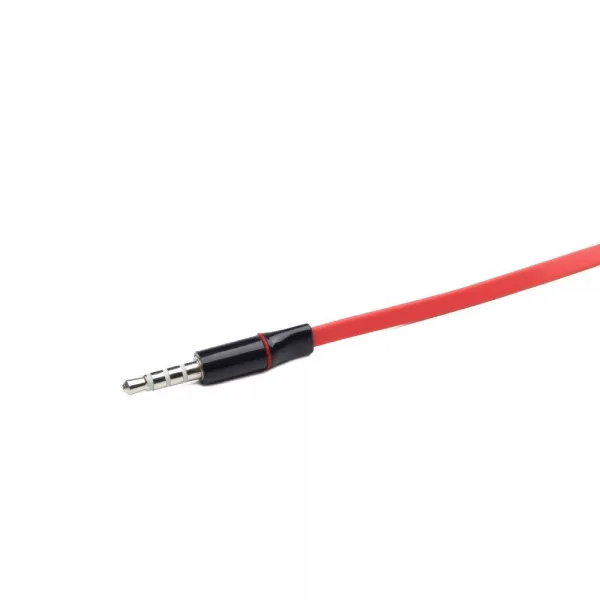 Sluchátka GEMBIRD MHS-EP-OPO pro MP3, plochý kabel, s mikrofonem
