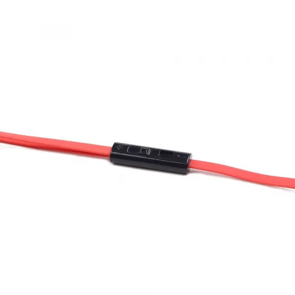 Sluchátka GEMBIRD MHS-EP-OPO pro MP3, plochý kabel, s mikrofonem