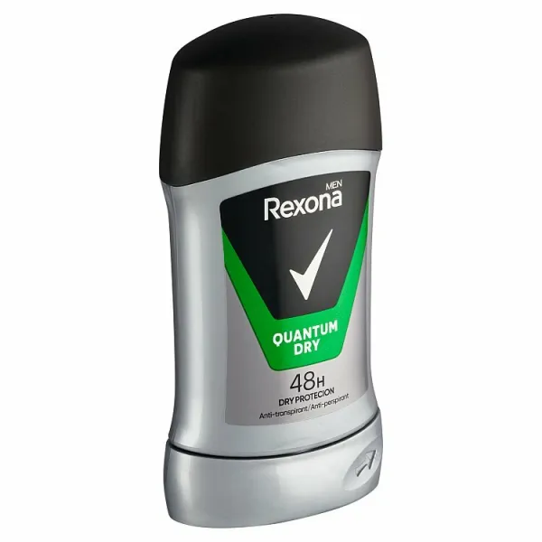 Rexona Men Quantum Dry tuhý antiperspirant pre mužov 50 ml