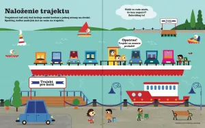 Všetko, čo jazdí Kniha aktivít s penovými samolepkami