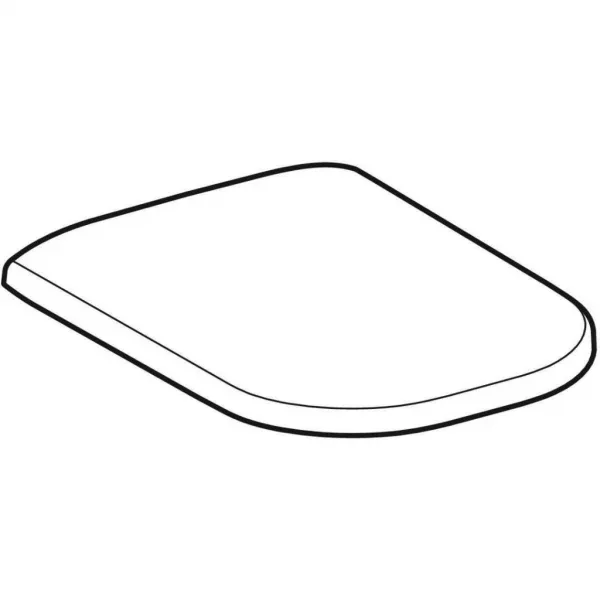 GEBERIT - Smyle WC doska, softclose, biela 500.236.01.1