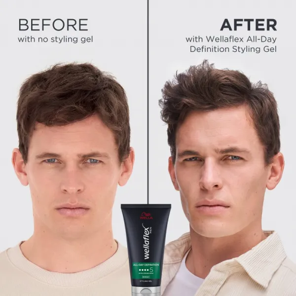 Wella Wellaflex Men gél na vlasy s extra silnou fixáciou 150 ml
