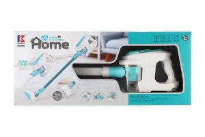 Vysávač plast 18cm na batérie so svetlom, zvukom v krabici 54x23x9cm