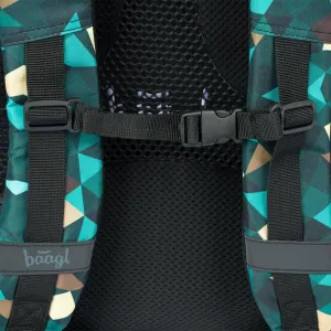 BAAGL SADA 3 Skate Polygon: batoh, peračník, vrecko