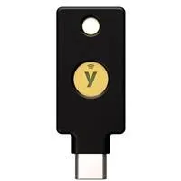 Security Key C NFC - USB-C, podporující vícefaktorovou autentizaci (NFC), podpora FIDO2 U2F, voděodolný