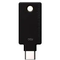 Security Key C NFC - USB-C, podporující vícefaktorovou autentizaci (NFC), podpora FIDO2 U2F, voděodolný