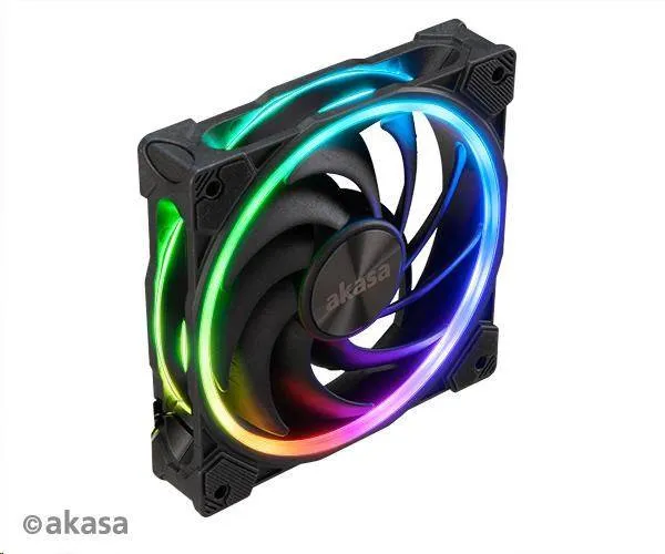 Ventilátor AKASA SOHO AR, 120x120x25mm, ARGB 12V