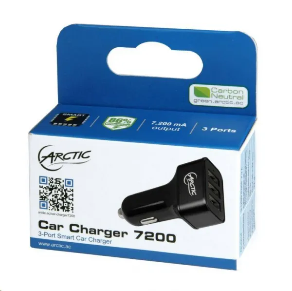 Arctic Cooling Nabíjačka do auta ARCTIC 7200