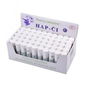 HAP-ČÍ Tyčinka nosová inhalačná gáfrovomentolová náplň 1 ks