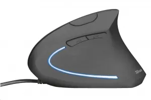 TRUST Verto ergonomická myš USB, čierna