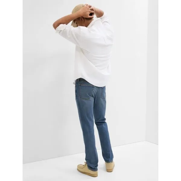 Modré pánske slim fit rifle GAP Gapflex