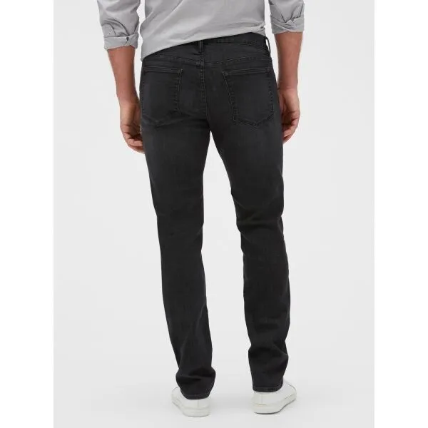 GAP V-SLIM SOFT Pánske džínsy, tmavo sivá, veľkosť