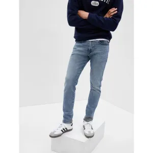 Modré pánske skinny fit rifle GAP
