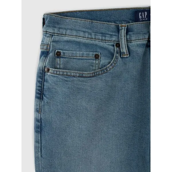 GAP V-SLIM Pánske džínsy, modrá, veľkosť